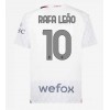 AC Milan Rafael Leao #10 Bortatröja 2023-24 Korta ärmar